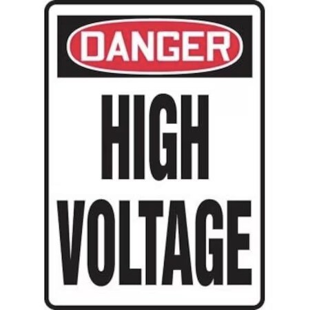 Accuform OSHA DANGER SAFETY SIGN HIGH MELC025XV MELC025XV